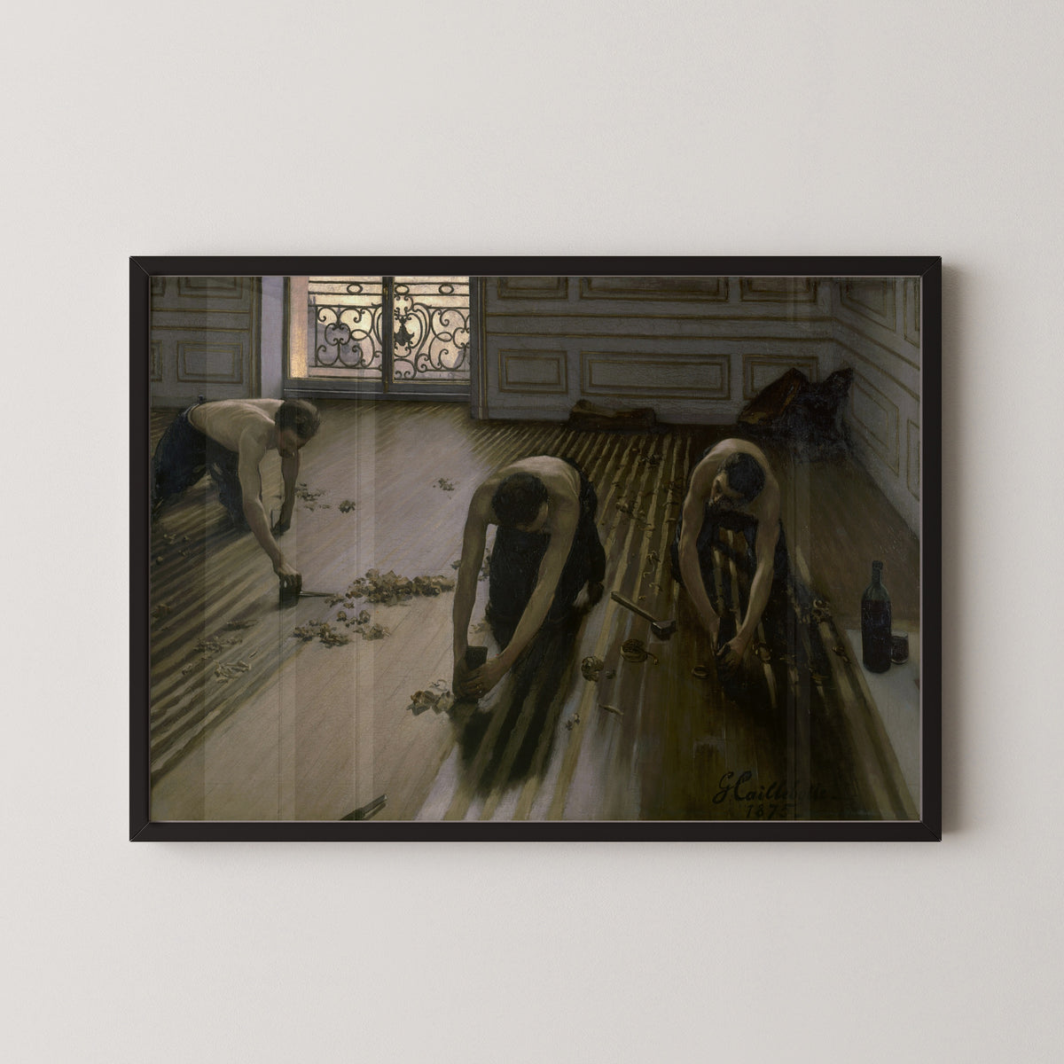Gustave Caillebotte — The Floor Scrapers | Fine Art Print