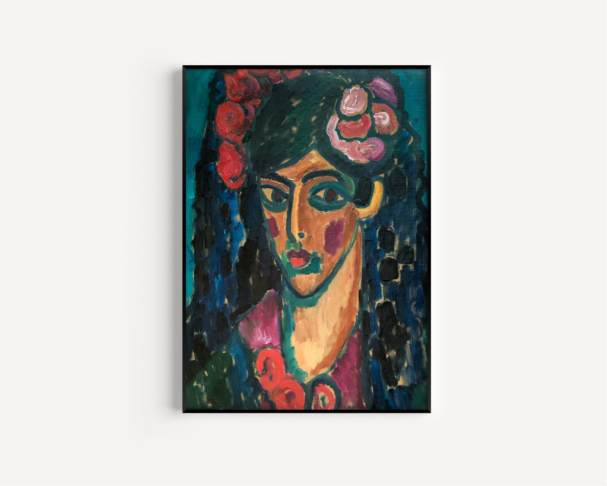 Alexej von Jawlensky — Spanish Woman | Expressionist Fine Art Print