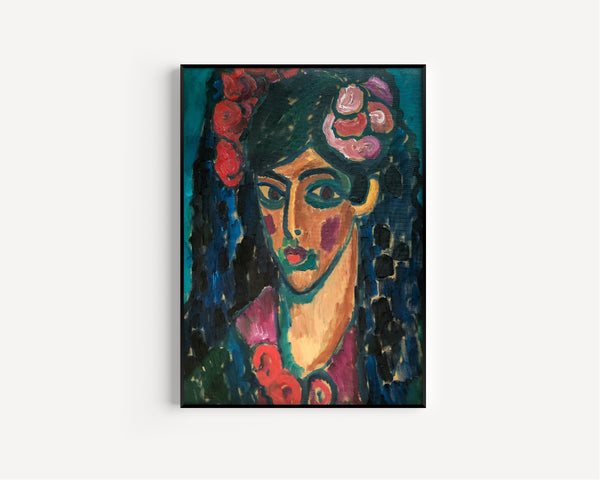 Alexej von Jawlensky — Spanish Woman | Expressionist Fine Art Print