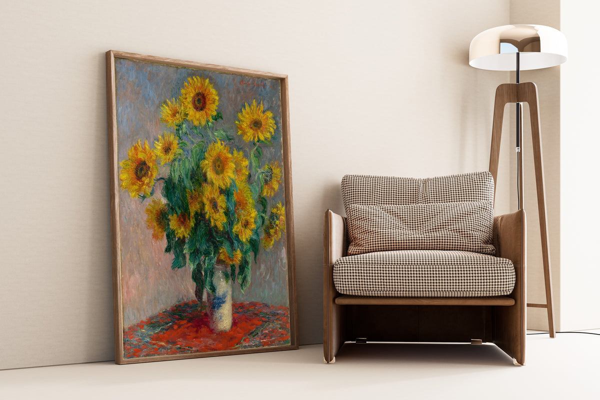Claude Monet — Bouquet of Sunflowers | Fine Art Print