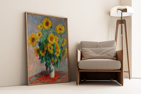Claude Monet — Bouquet of Sunflowers | Fine Art Print