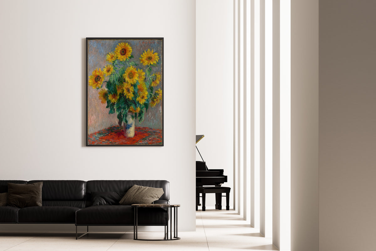 Claude Monet — Bouquet of Sunflowers | Fine Art Print