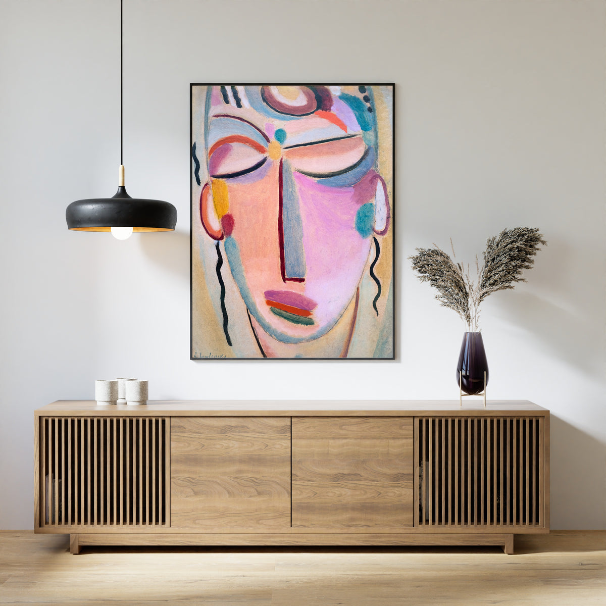 Alexej von Jawlensky — Mystical Head: Meditation | Expressionist Fine Art Print