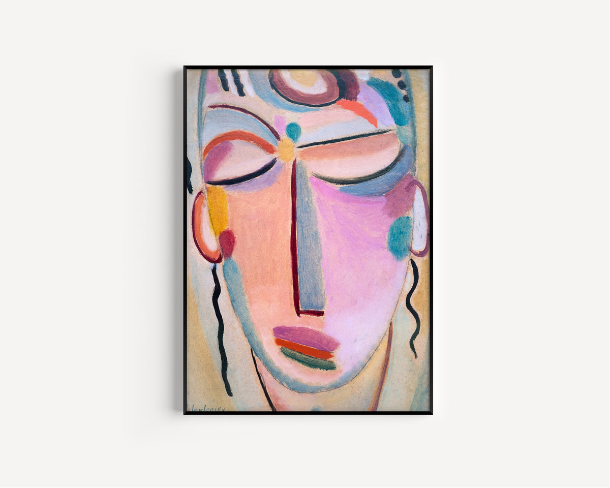 Alexej von Jawlensky — Mystical Head: Meditation | Expressionist Fine Art Print