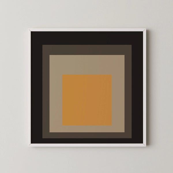 Thousand-Year Egg — Homage to the Square | Mid-Century Modern Art Print