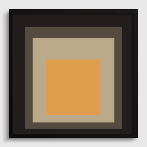 Thousand-Year Egg — Homage to the Square | Mid-Century Modern Art Print