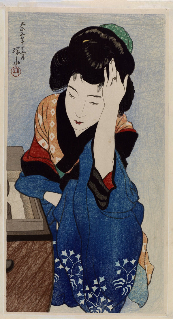 Ito Shinsui — Courtesan | Shin Hanga Bijinga Print