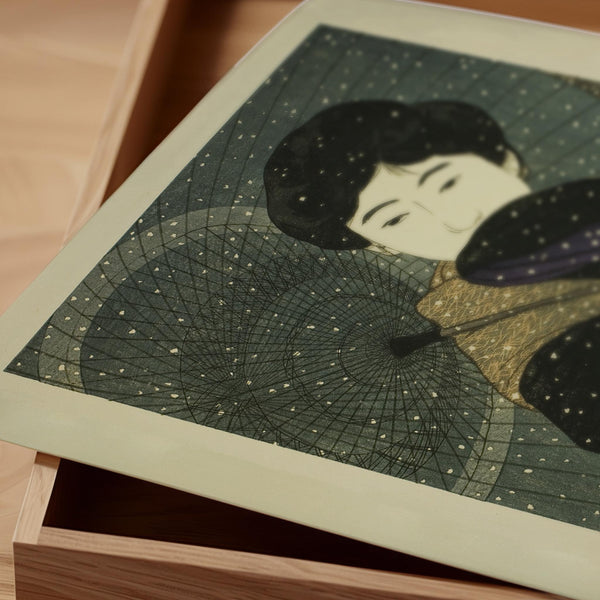 Ito Shinsui — Snowy Night | Shin Hanga Print