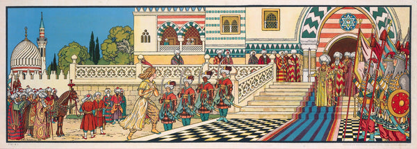 Ivan Bilibin — Aladdin | Fine Art Print