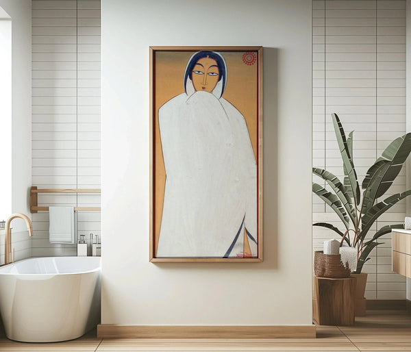 Jamini Roy — Bengali Woman Portrait | Fine Art Print
