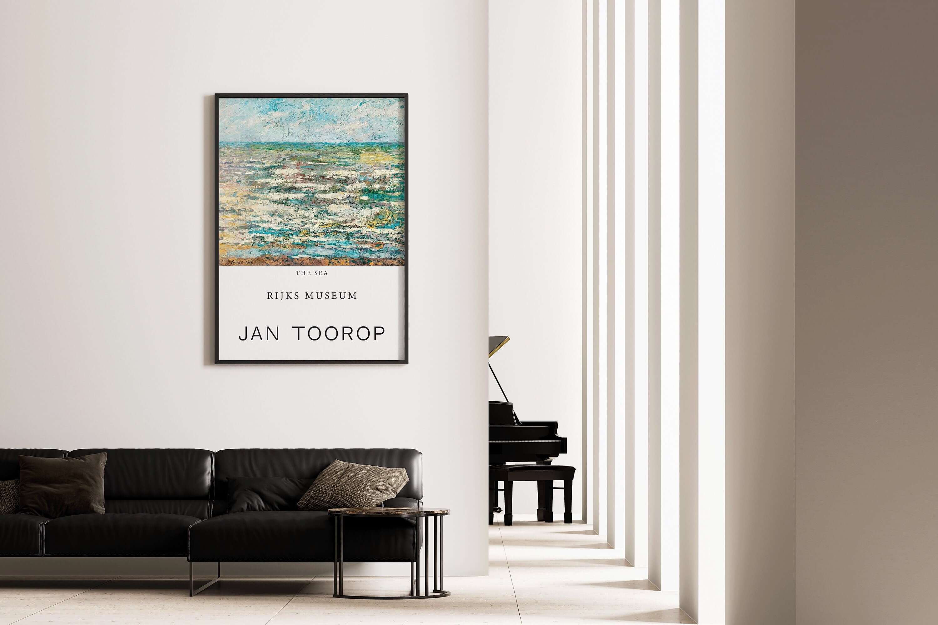 JAN TOOROP - The Sea Painting | Famous Art (available framed or unframed) - 9ArtPrints