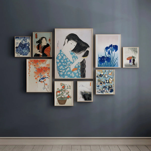Kuniyoshi, Koson & Hashiguchi — Statement Wall | Vintage Japanese Art Prints