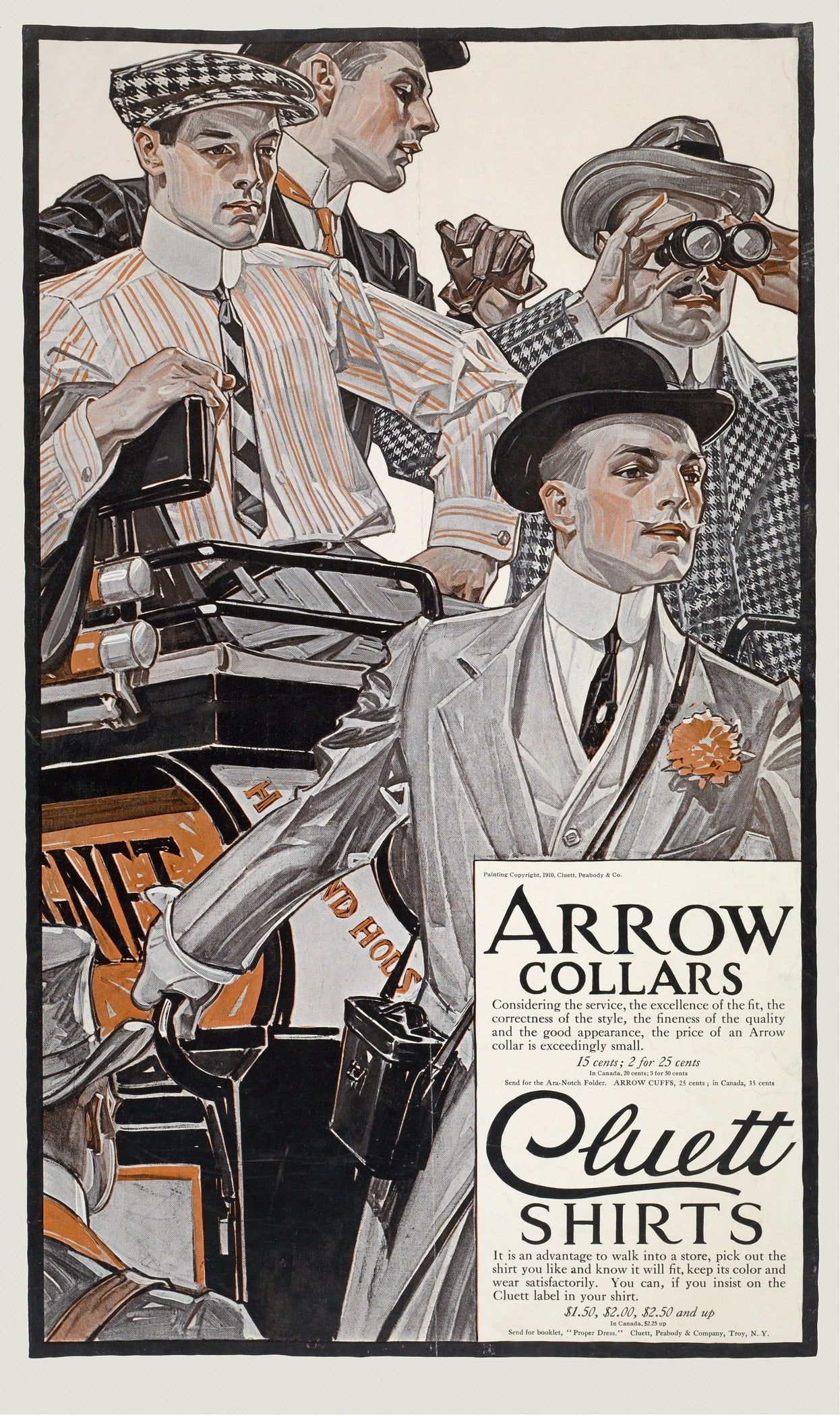 J.C. Leyendecker — Arrow Collars & Cluett Shirts | Vintage LGBTQ+ Art Print - 9ArtPrints