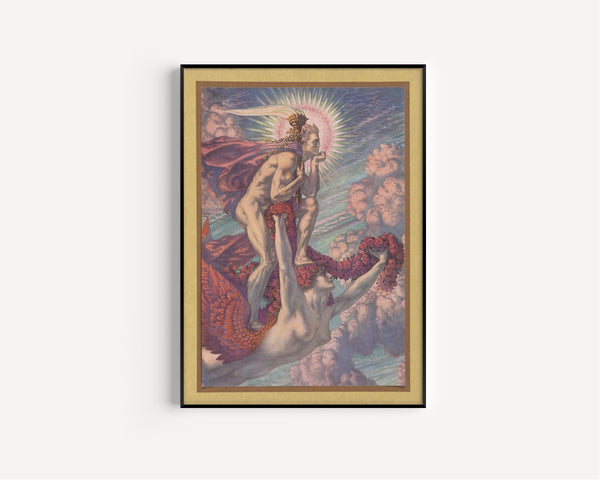 Jean Delville — The Victorious Genius | Fine Art Giclée Print