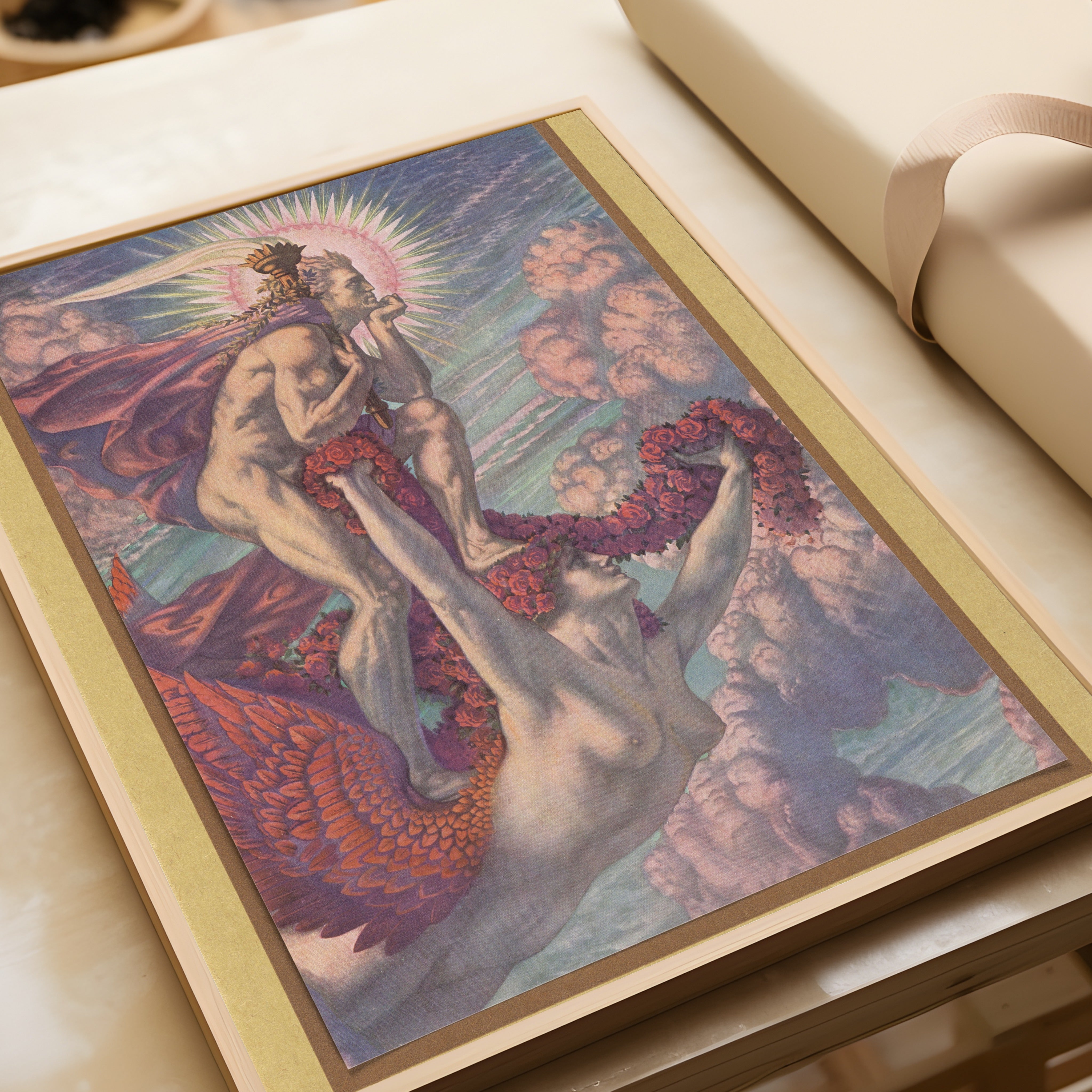 Jean Delville — The Victorious Genius | Fine Art Giclée Print - 9ArtPrints