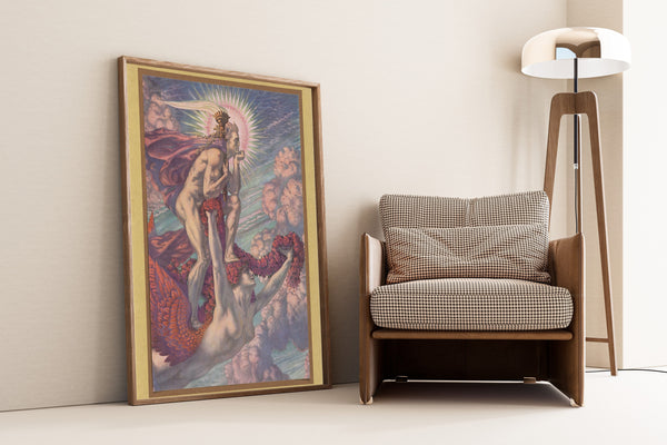 Jean Delville — The Victorious Genius | Fine Art Giclée Print