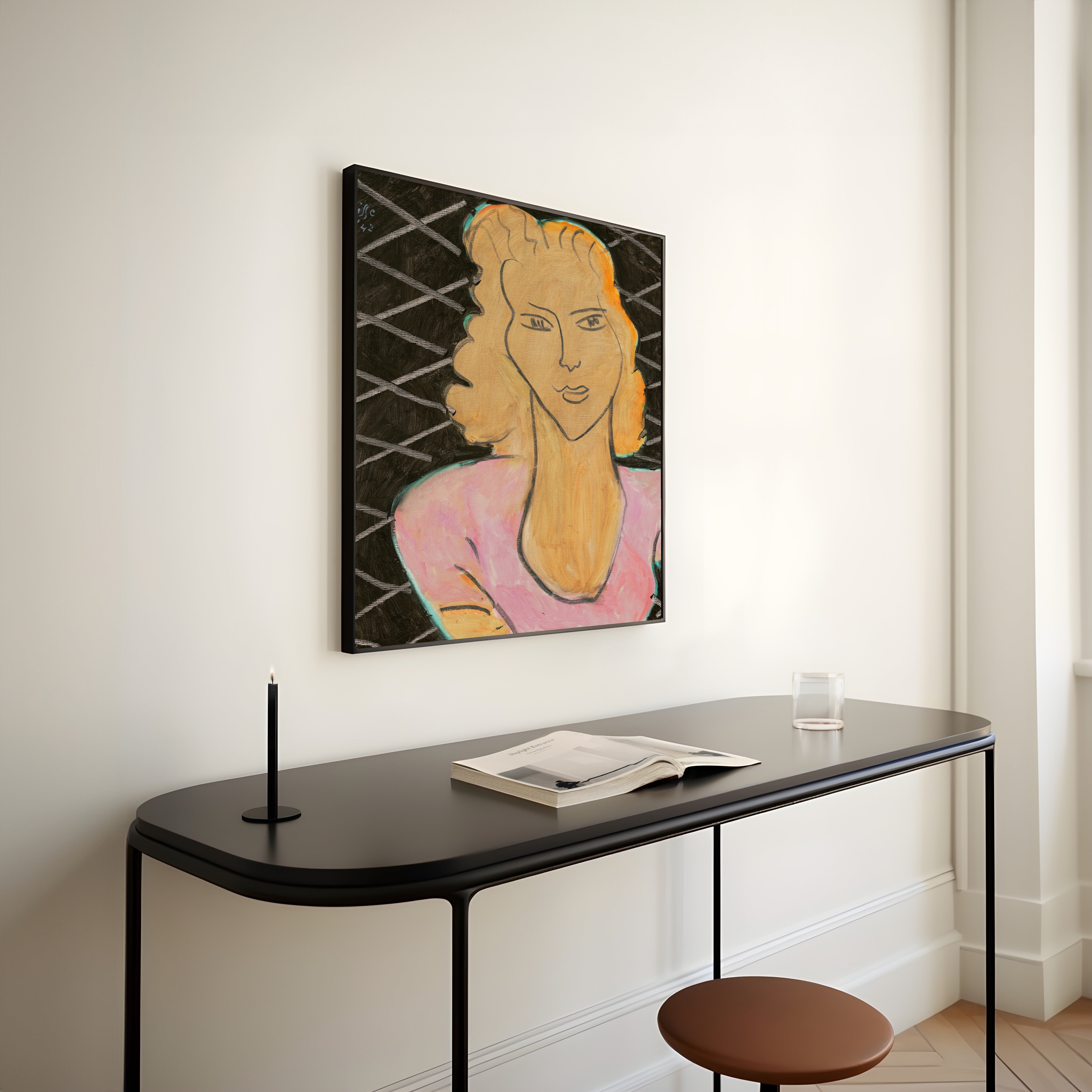 Henri Matisse — Girl in a Pink Dress | Fine Art Print