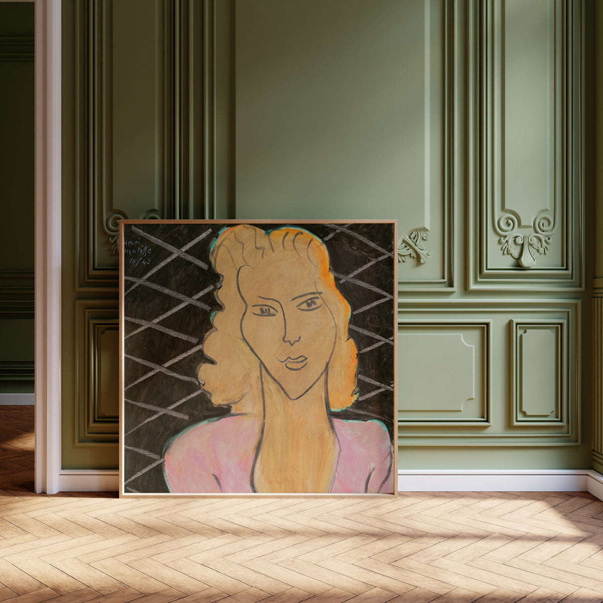 Henri Matisse — Girl in a Pink Dress | Fine Art Print