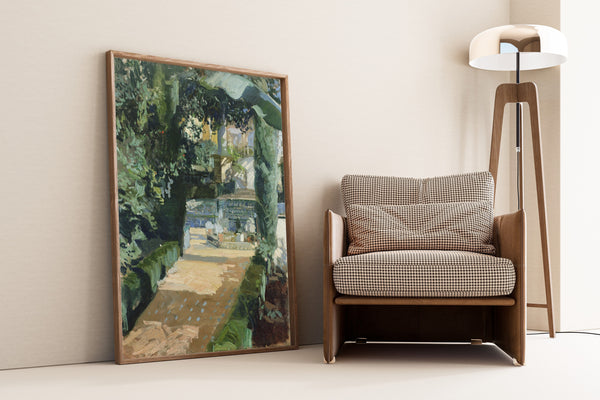 Joaquín Sorolla — Court of the Dances, Alcázar of Seville | Fine Art Print