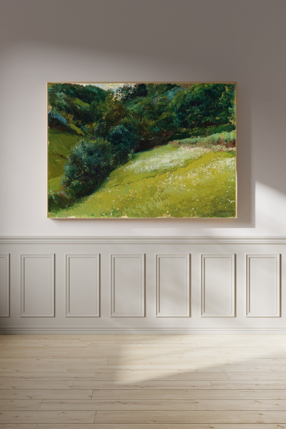 Joaquín Sorolla — Field in Asturias, San Esteban de Pravia | Fine Art Print - 9ArtPrints