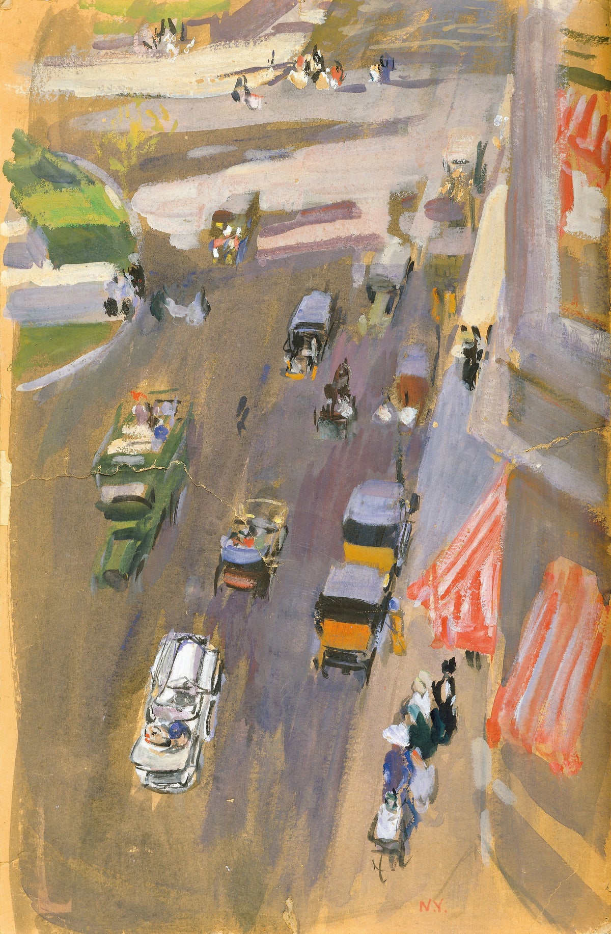 Joaquín Sorolla — Fifth Avenue, New York | Fine Art Print - 9ArtPrints