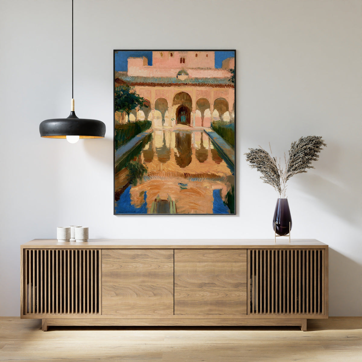 Joaquín Sorolla — Hall of the Ambassadors, Alhambra, Granada | Fine Art Print - 9ArtPrints