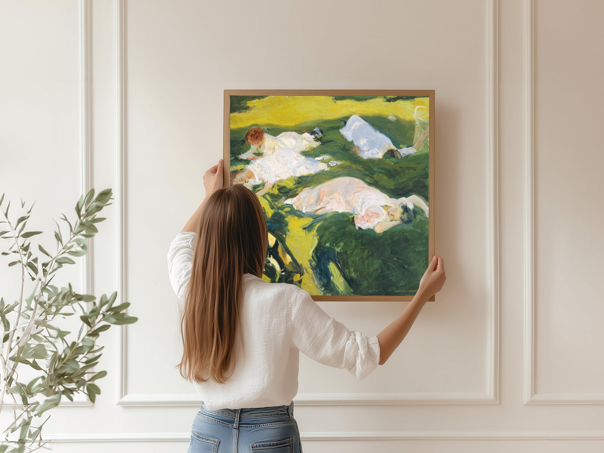 Joaquín Sorolla — La Siesta | Fine Art Print - 9ArtPrints