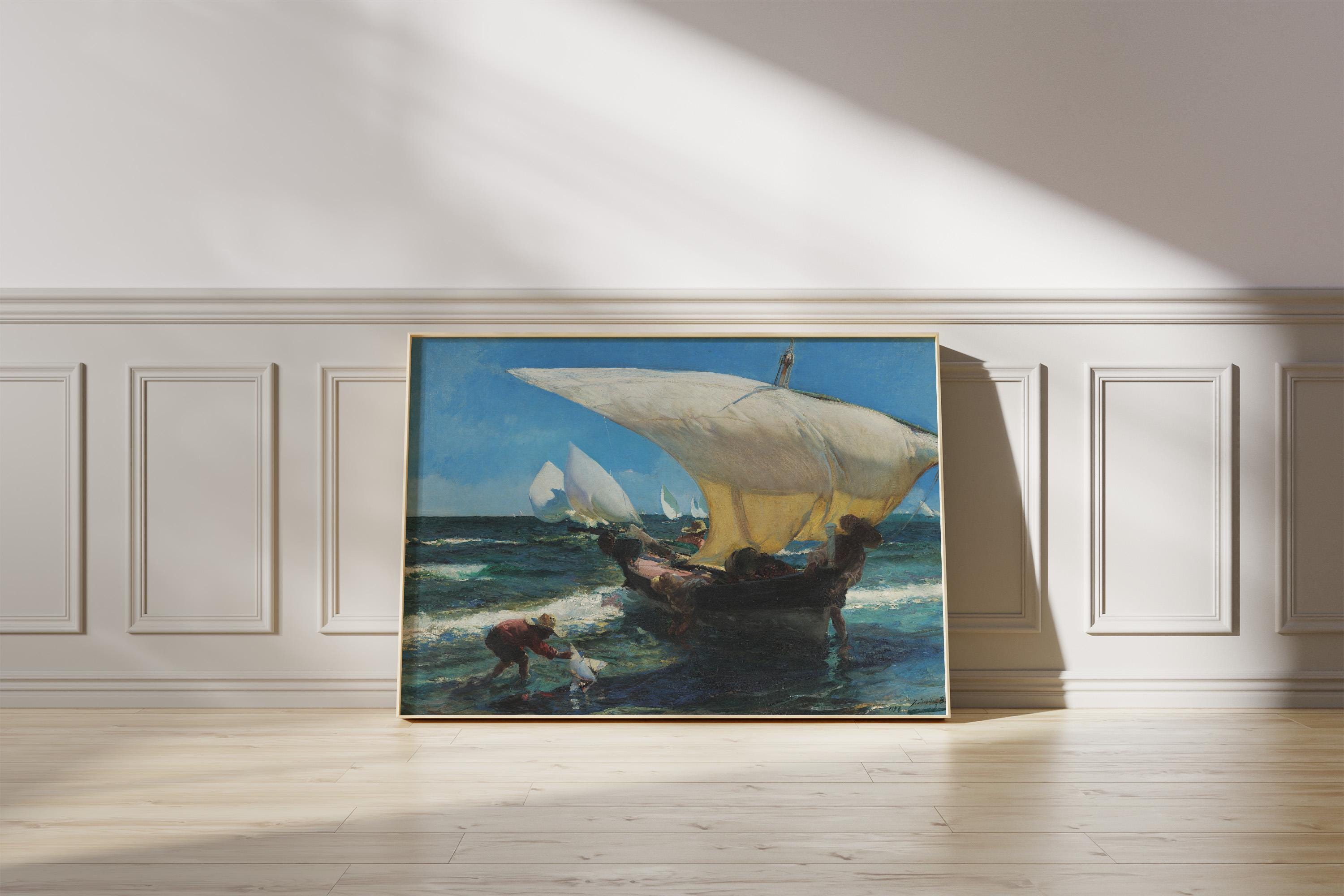 Joaquín Sorolla — On the Coast of Valencia | Fine Art Print - 9ArtPrints