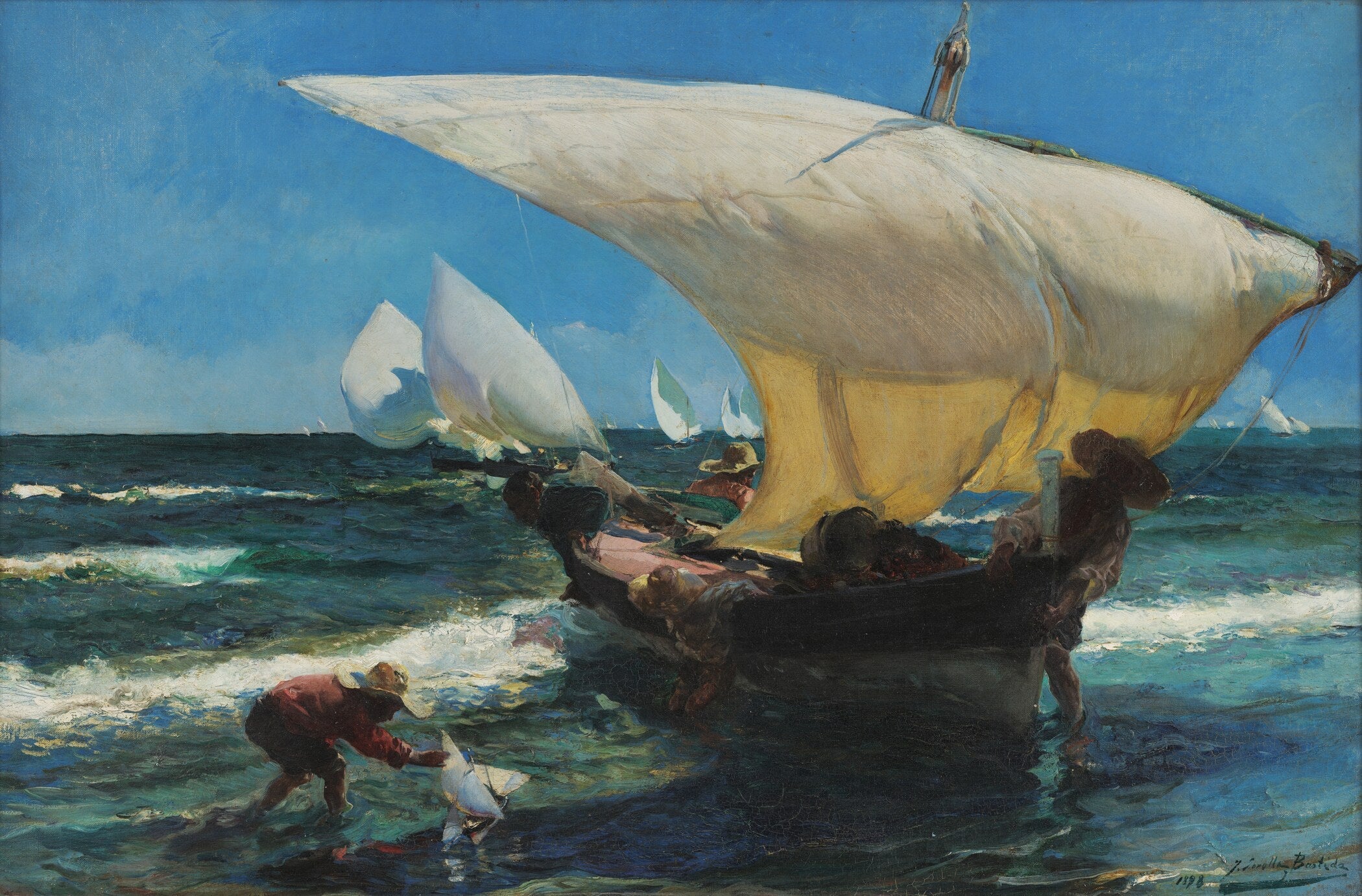 Joaquín Sorolla — On the Coast of Valencia | Fine Art Print - 9ArtPrints
