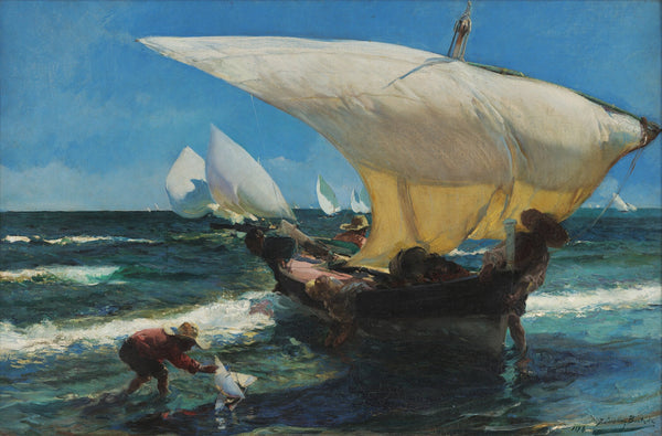 Joaquín Sorolla — On the Coast of Valencia | Fine Art Print
