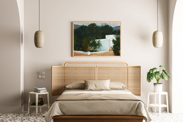 Joaquín Sorolla — Orange Trees on the Road to the Sea, Valencia | Fine Art Print