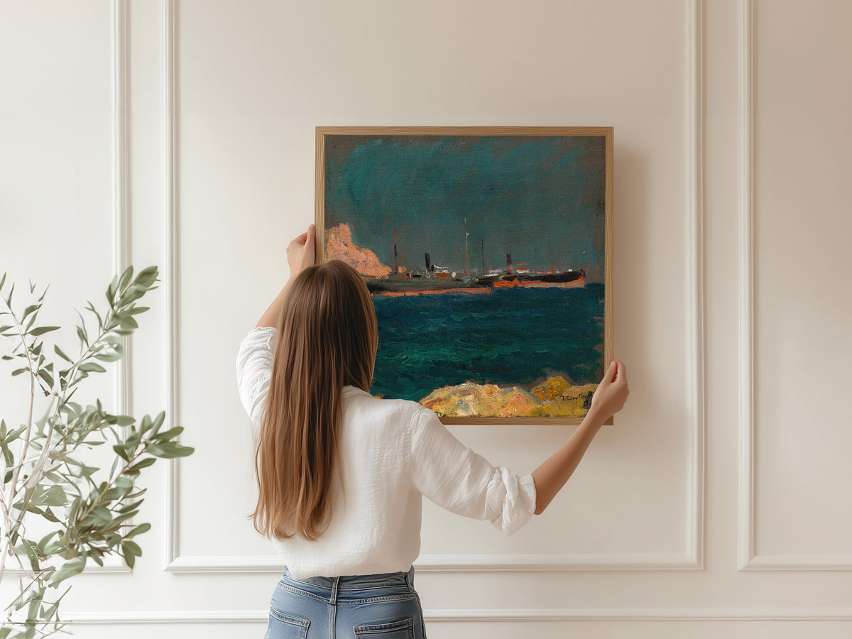 Joaquín Sorolla — Port of Jávea | Fine Art Print - 9ArtPrints