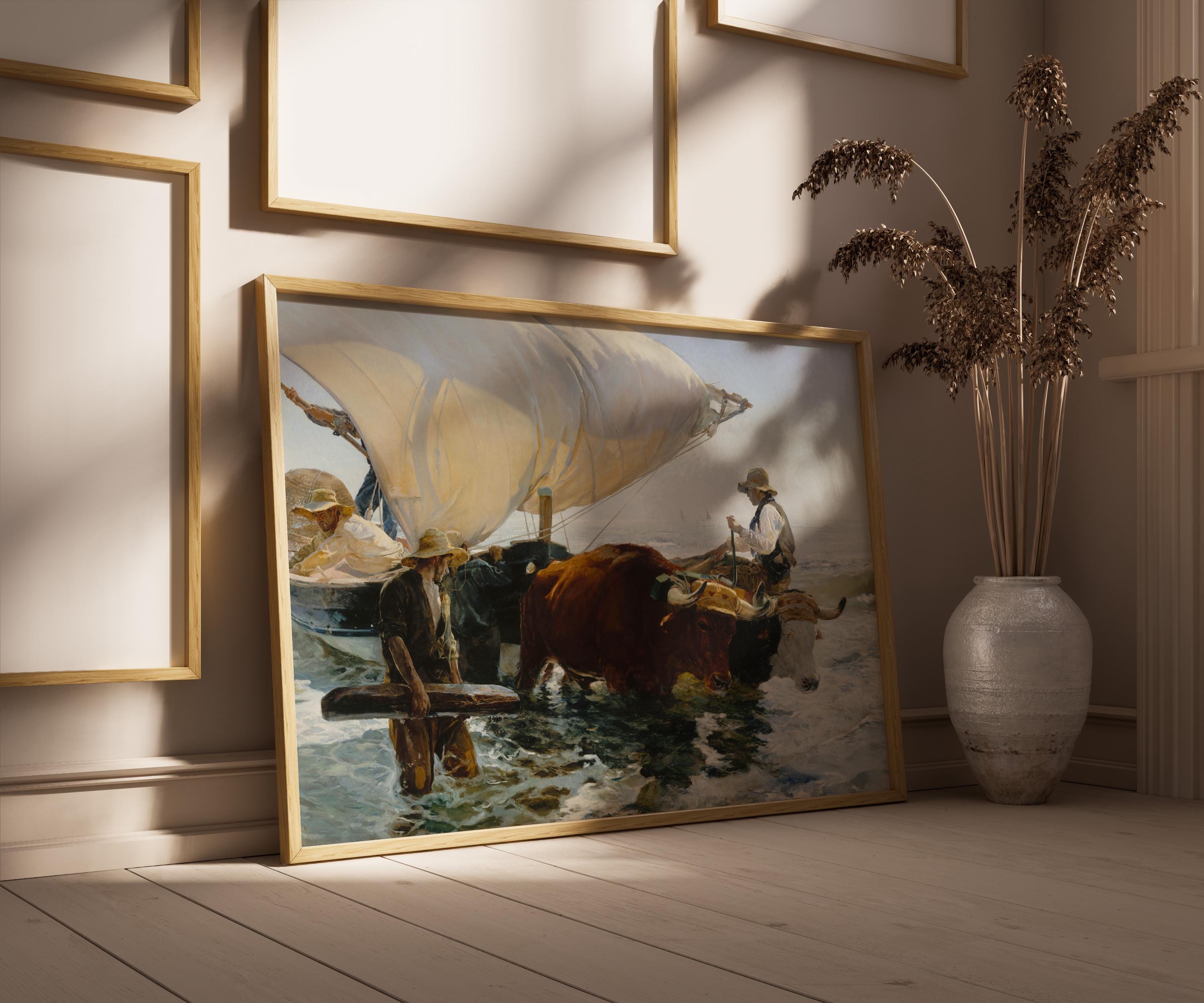 Joaquín Sorolla — Returning Fishermen | Fine Art Print - 9ArtPrints
