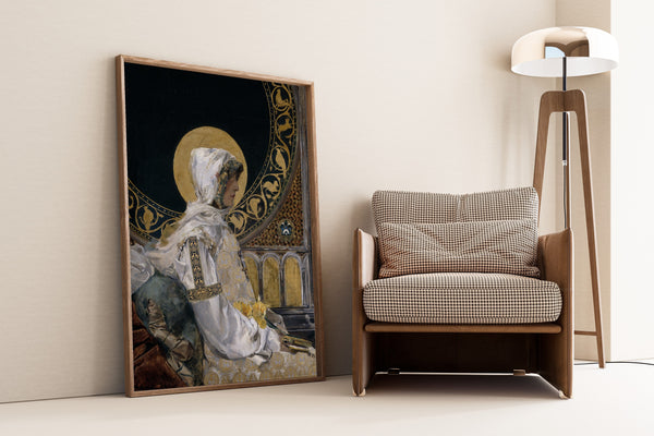 Joaquín Sorolla — Saint in Prayer (Santa en oración) | Fine Art Print