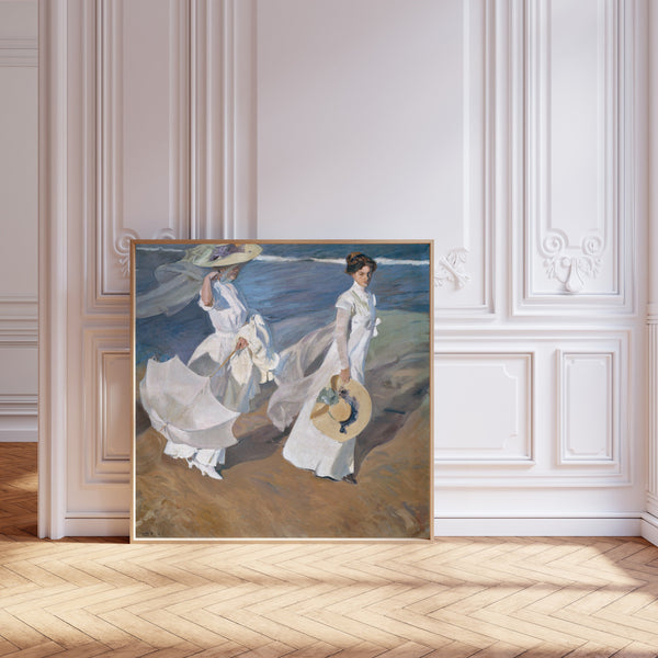 Joaquín Sorolla — Strolling along the Seashore | Fine Art Print