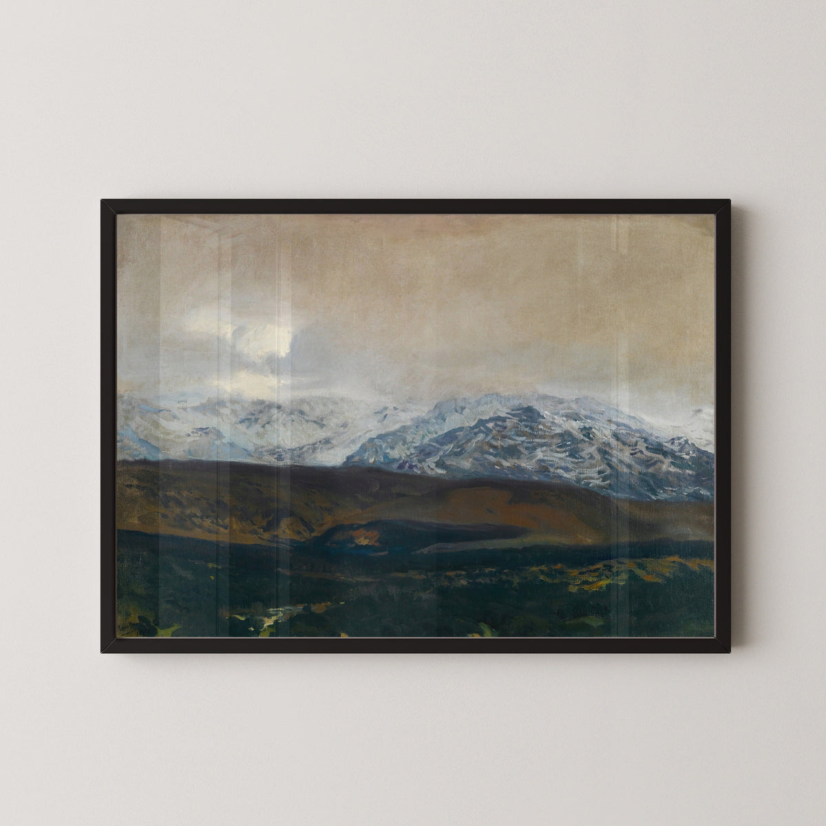 Joaquín Sorolla — The Sierra de Guadarrama | Fine Art Print - 9ArtPrints