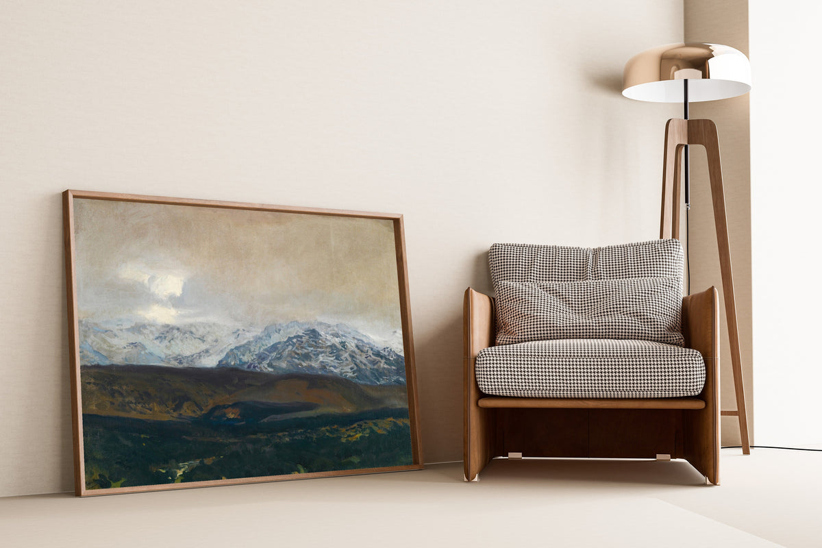Joaquín Sorolla — The Sierra de Guadarrama | Fine Art Print - 9ArtPrints