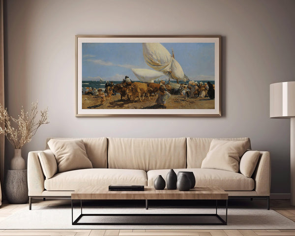 Joaquín Sorolla — The Return of the Fish | Fine Art Print