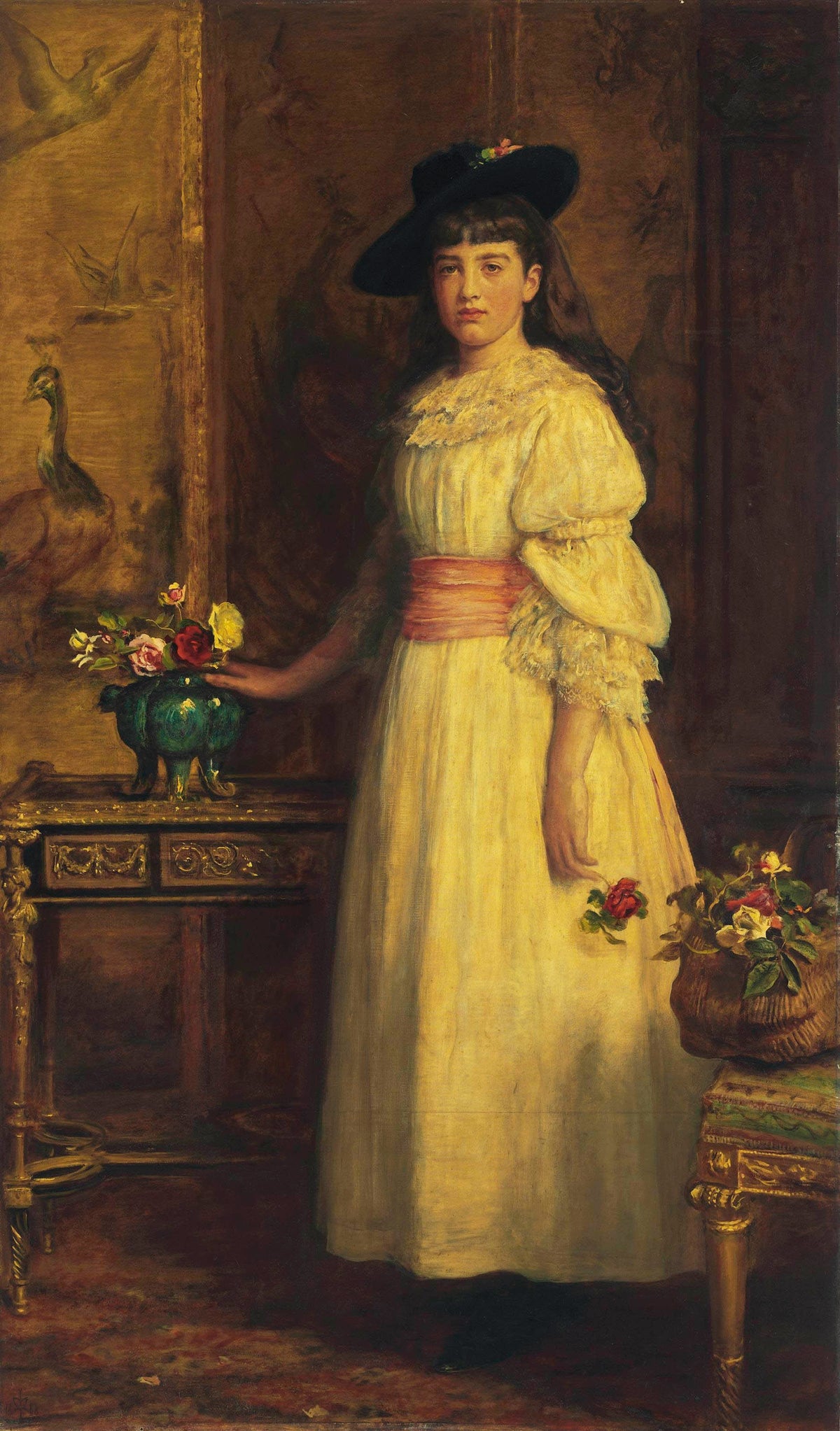 John Everett Millais — Miss Gertrude Vanderbilt | Pre-Raphaelite Art Print