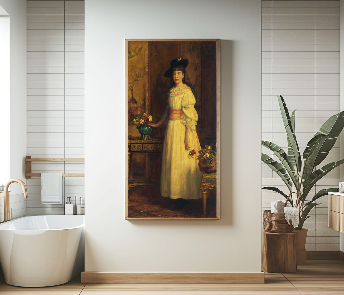 John Everett Millais — Miss Gertrude Vanderbilt | Pre-Raphaelite Art Print