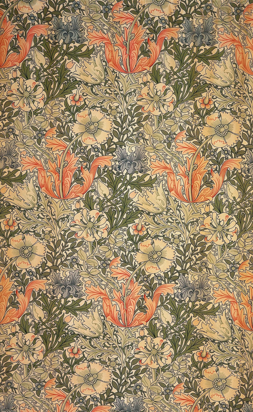John Henry Dearle — Compton | William Morris Studio Art Print - 9ArtPrints