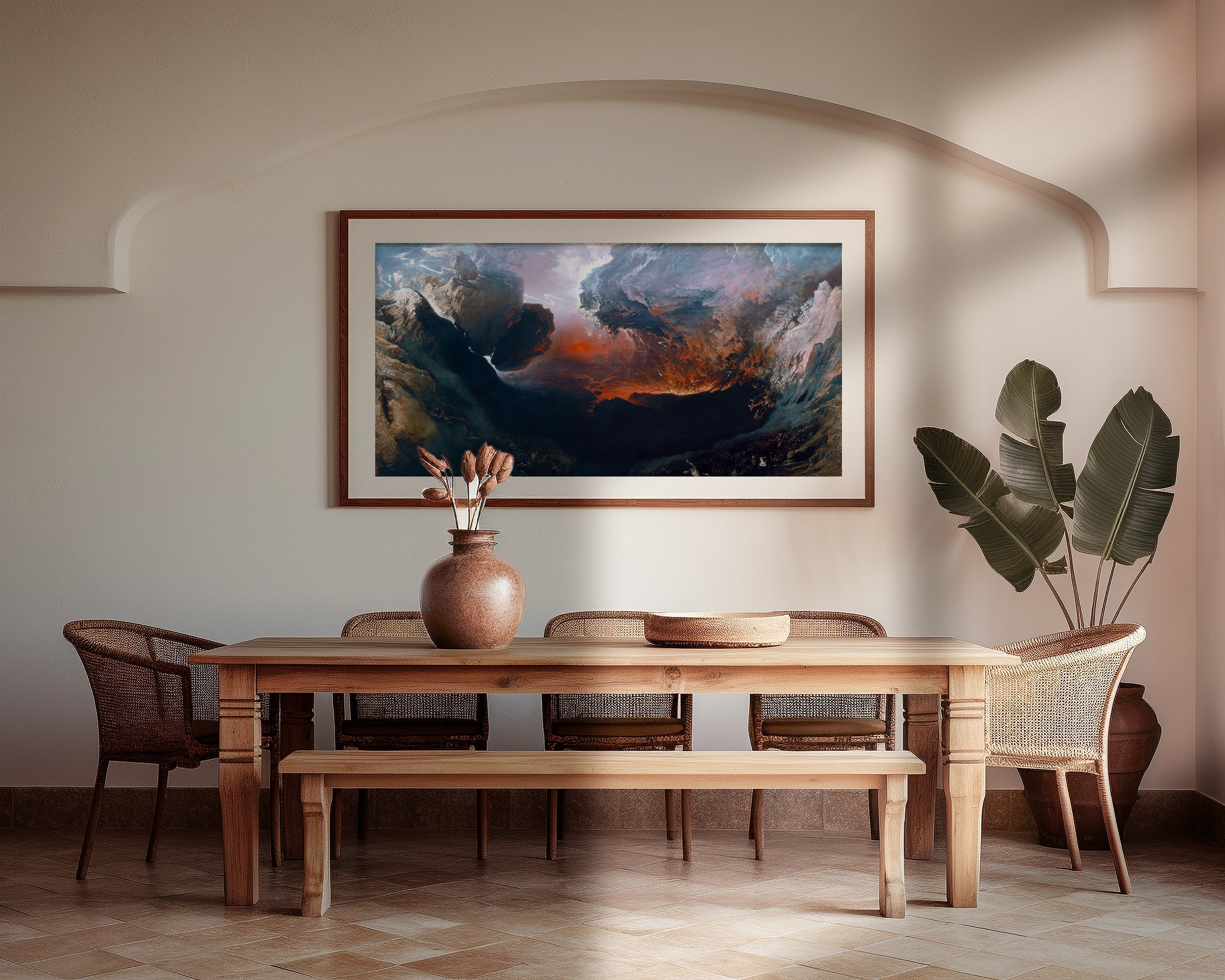 John Martin — The Great Day of His Wrath | Fine Art Giclée Print - 9ArtPrints