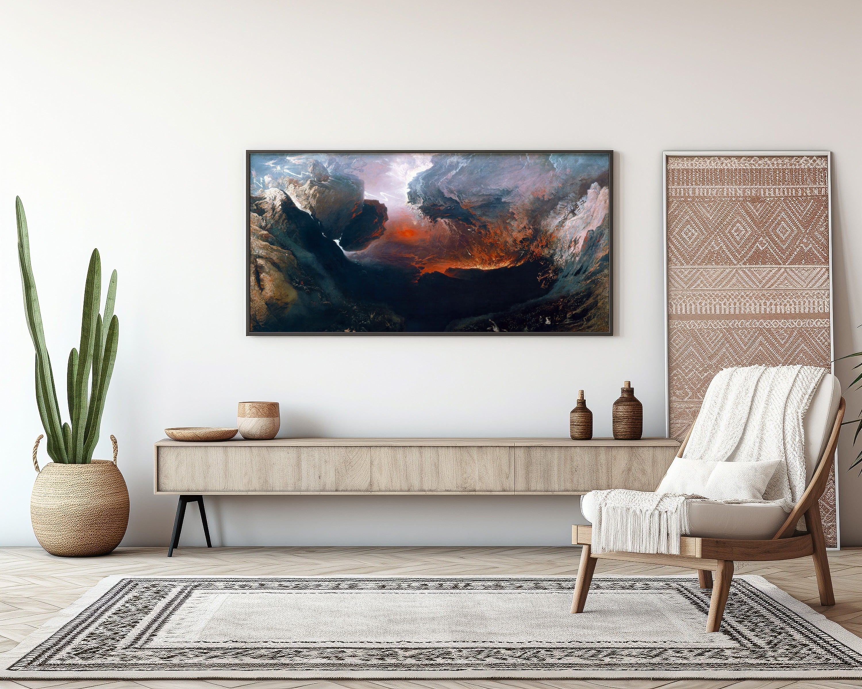 John Martin — The Great Day of His Wrath | Fine Art Giclée Print - 9ArtPrints