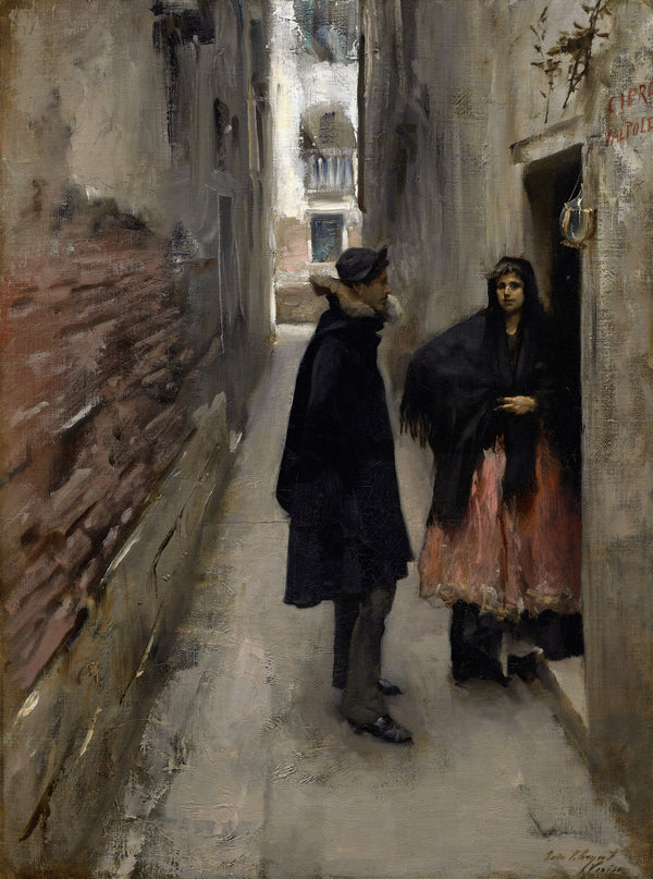 John Singer Sargent — A Street in Venice | Fine Art Print