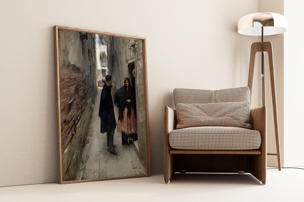 John Singer Sargent — A Street in Venice | Fine Art Print