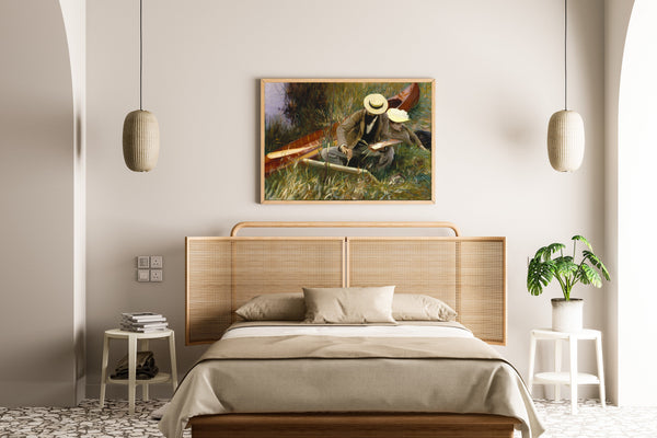 John Singer Sargent — An Out-of-Doors Study | Fine Art Print