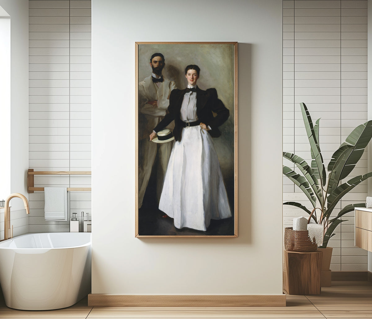 John Singer Sargent — Mr. and Mrs. I. N. Phelps Stokes | Fine Art Print - 9ArtPrints