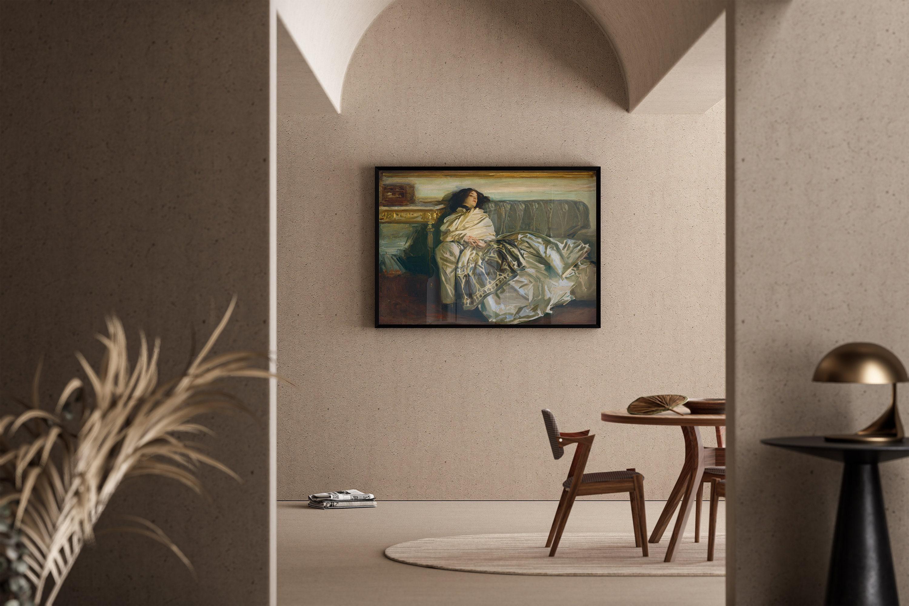 John Singer Sargent - NONCHALOIR | Famous Art (available handframed or unframed) - 9ArtPrints