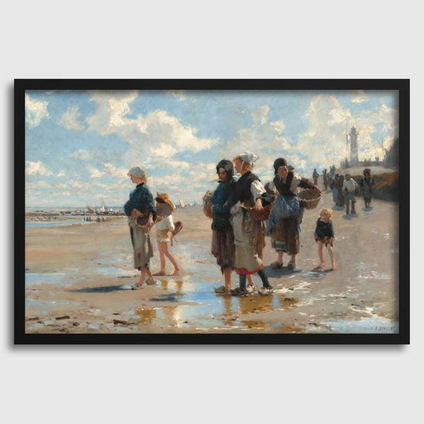 John Singer Sargent — Oyster Gatherers of Cancale | Fine Art Print