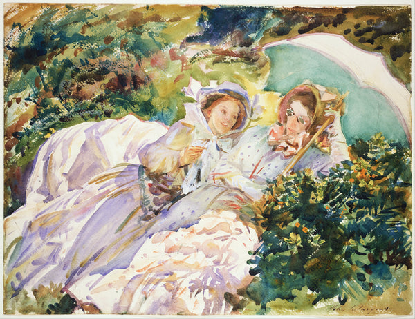 John Singer Sargent — Simplon Pass: The Tease | Fine Art Print